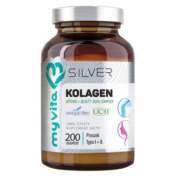 Kolagen Dual Silver MyVita proszek 200g