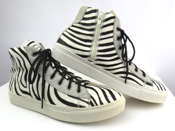 Bronx zebra buty sneakers SKÓRA NAT r 40 -50%