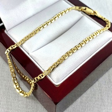 ZŁOTA bransoletka splot GUCCI PR. 585 (14K) długość 19,5 cm