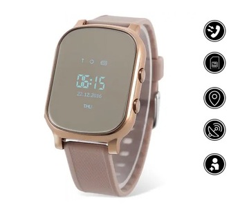 ZEGAREK DLA SENIORA CALMEAN ZEGAREK SMARTWATCH DLA SENIORA GPS ROZMOWY