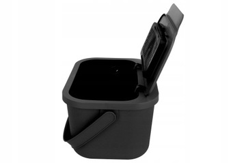 КУХОННЫЙ МУСОРНЫЙ БАК, контейнер для биоотходов емкостью 4,5 л с фильтром для удаления запахов.