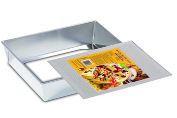 Forma do pieczenia z wyjmowanym dnem - 28 x 23,5cm