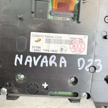 NISSAN NAVARA D23 NP300 PŘÍSTROJOVÁ DESKA BUDÍK 5JT0A EVROPA