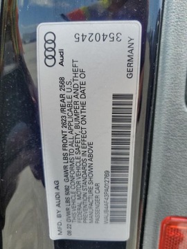 Audi A4 B9 2023 Audi S4 Limousine Premium Plus 2023 3.0l 3.0 Benzyna 349KM, zdjęcie 4