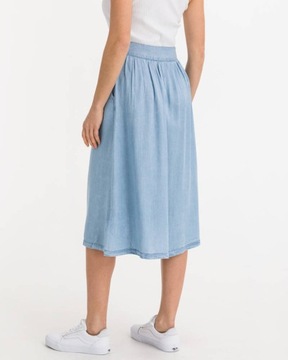 PEPE JEANS ГОЛУБАЯ ТРАПЕЦИОННАЯ ЮБКА (М)