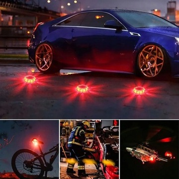 Светодиодная сигнальная лампа аварийной сигнализации на магните