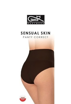 Figi z wysokim stanem bezszwowe damskie modelujące Sensual Skin Panty S