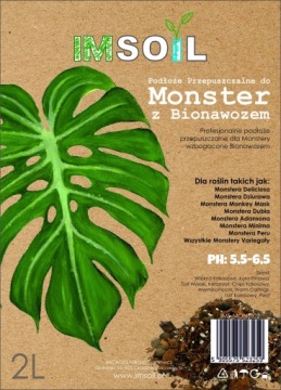 IMSOIL 20L - Субстрат, посвященный MONSTERA