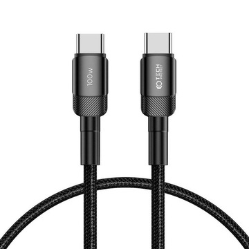 KABEL TECH-PROTECT ULTRABOOST EVO USB-C / USB-C PD 100W 5A 50CM BLACK