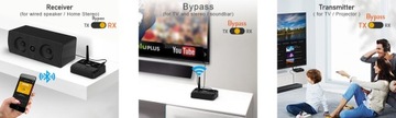 Передатчик и приемник Bluetooth APTX-HD 1Mii B310 70 м