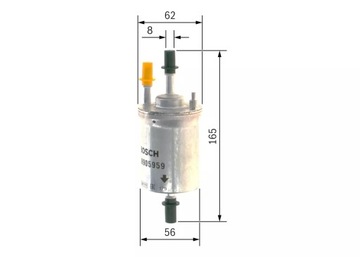 BOSCH 0 450 905 959 FILTR PALIVA