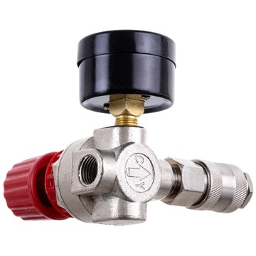 Редуктор с манометром для компрессора YQ-22 + быстроразъемный разъем «мама»