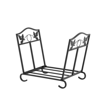 МЕТАЛЛИЧЕСКАЯ ПОДСТАВКА КОРЗИНА ДЛЯ КАМИНА ДРОВА