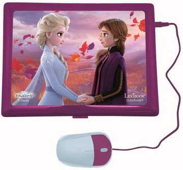 Laptop edu Frozen Kraina Lodu PL/EN dwa języki