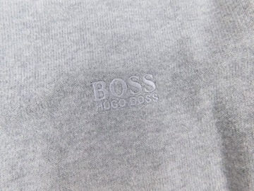 HUGO BOSS__BARNABAS-2__BAWEŁNIANY CIENKI__SZARY__L-XL