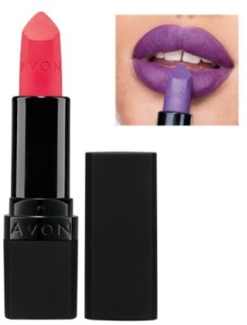 AVON MATOWA szminka pomadka do ust MAJESTIC PURPLE