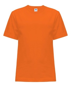 Koszulka dziecięca T-shirt pomarańczowy orange w-f 140 JHK 9 -11 lat
