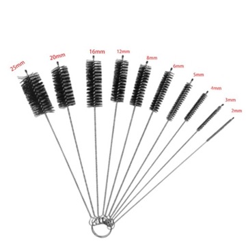 ПРОВОЛОЧНАЯ ЩЕТКА ДЛЯ ЧИСТКИ ТРУДНОДОСТУПНЫХ МЕСТ УЗКИХ ТРУБ 10 ШТ.