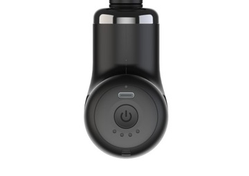 Мини-массажер Вибропистолет с 4 насадками