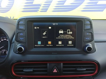 Hyundai Kona I Crossover 1.0 T-GDI 120KM 2019 Hyundai Kona 2020/2019, salon, I wł. serwis, zdjęcie 16