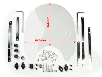Ветровое стекло-обтекатель скутера YM-608