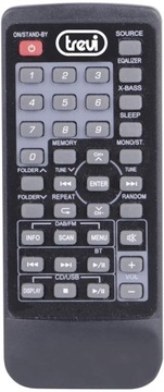 WIEŻA TREVI 10D8 RADIO DAB+ BLUETOOTH CD MP3 USB