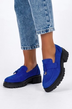 ТУФЛИ ЖЕНСКИЕ С ДЕКОРОМ НА ПЛАТФОРМЕ, ЛЕГКИЕ, УДОБНЫЕ, размер 36.