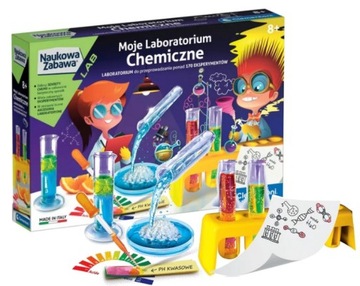 CLEMENTONI LABORATORIUM CHEMICZNE 150 doświadczeń