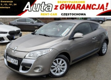 Renault Megane III Coupe 1.6 16v 110KM 2009 Renault Megane Coupe 1.6i 110PS OPŁACONY Klima