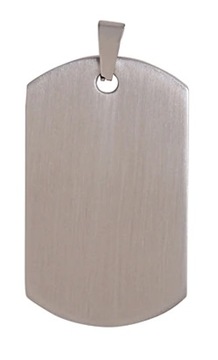 SREBRNY NIEŚMIERTELNIK BLASZKA ZAWIESZKA STAL