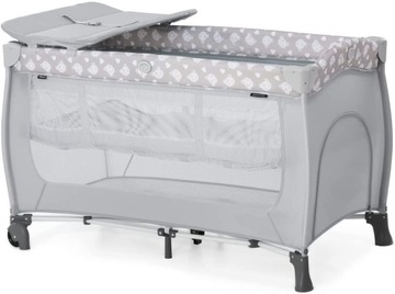 Łóżeczko Hauck Sleep n Play Center Nordic Grey
