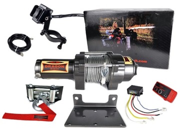 WYCIĄGARKA ELEKTRYCZNA 1,6/3,2T OFFROAD 12V 3500HD