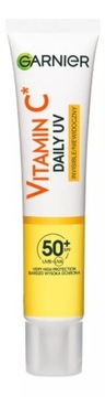 GARNIER VITAMIN C ROZŚWIETLAJĄCY FLUID NA DZIEŃ SPF 50 INVISIBLE 40 ML