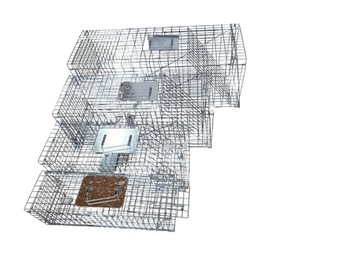 Живая гуманитарная ловушка для Foxes Cats Marten Weasels 95x36x34 см.