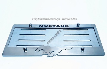 Маленькая рамка номерного знака Dodge RAM Horn USA для коротких номеров