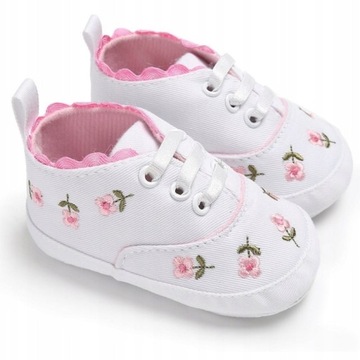 BUCIKI NIEMOWLĘCE BUTY NIECHODKI 0-6 MIESIĘCY ROZMIAR 18