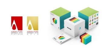 Серия абстрактных магнитных блоков AC06 Pixio, 60 шт.