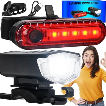 ROWEROWE LAMPKI AKUMULATOROWE 2w1 USB LED PROFI XL