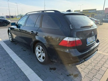 BMW Seria 5 E60 Touring 525 d 177KM 2005 BMW 525 Zadbana | 2.5 D | 177KM, zdjęcie 4