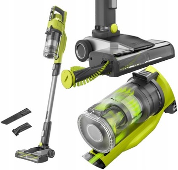 RYOBI ВЕРТИКАЛЬНЫЙ УНИВЕРСАЛЬНЫЙ РУЧНОЙ ПЫЛЕСОС НА АККУМУЛЯТОРЕ RSV18-0 18V SOLO