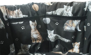 USZTYWNIONY WKŁADKA OCHRANIACZ DO GONDOLI WÓZKA Z BUDKĄ NA ZAMEK KOT