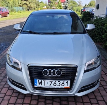 Audi A3 8P Hatchback 3d 1.8 TFSI 160KM 2009 AUDI A3 SKÓRA AUTOMAT MAŁY PRZEBIEG ZAREJESTROWANA, zdjęcie 4