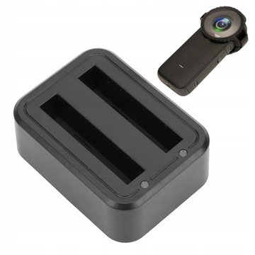 ДВОЙНОЕ ЗАРЯДНОЕ УСТРОЙСТВО 5 В 3 А ДЛЯ СПОРТИВНОЙ КАМЕРЫ INSTA360 ONE X3