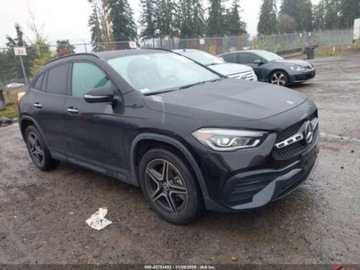 Mercedes GLA II Off-roader 2.0 250 224KM 2021 Mercedes-Benz GLA 2.0 221 KM, 4x4, AMG Line, male uszkodzenia, od ubezpiec