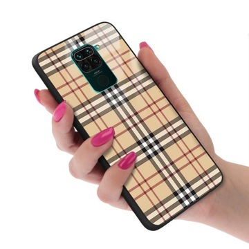 Etui GLASS do XIAOMI REDMI NOTE 9 Kratka Top Wzory