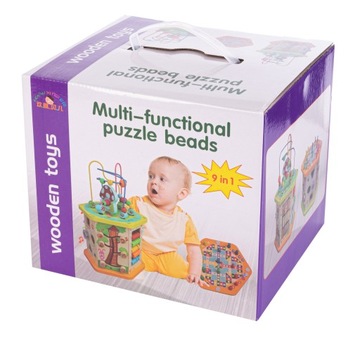 Сортировщик Деревянный Куб Развивающие Манипулятивные Игры и занятия для детей