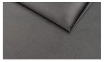 TKANINA AMOR VELVET WELUR PLUSZ OBICIOWA GREY