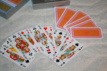 ИГРОВЫЕ КАРТЫ MERCEDES BENZ + ПОДАРОЧНАЯ УПАКОВКА ДЛЯ КОСТЕЙ