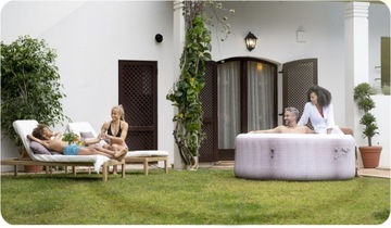 БАССЕЙН Надувное джакузи Cancun Lay-Z-Spa Bestway