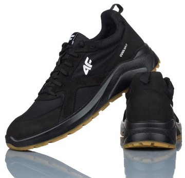4F Buty sportowe WYGODNE, SKÓRZANE OBML262 21S 40